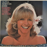 Pre-owned OLIVIA NEWTON-JOHN Making a Good Thing Better Vinyl LP 1977, both cardboard sleeve & vinyl are in good condition