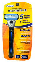 New in package! OPTION+ 5 BLADES RAZOR + TRIMMER