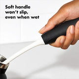 New OXO Good Grips Rubber Handle Bottle Brush