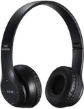 New NO BOX! NCR P47 5.0+ EDR Wireless Rechargeable Bluetooth Over-Ear Headphones, Foldable Headset with Mic (Black)