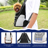 New Retails $45+ Pawaboo Pet Dog Carrier Backpack, Puppy Dog Travel Front Carrier for Small Medium Dogs Cats, Adjustable Breathable Dog Carrying Backpack with Safety Strips for Hiking, Walking (Black M Up to 10 lbs)