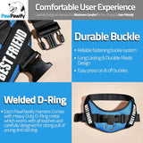 New Retails $32+ PawPawify No Pull Dog Harness, Heavy Duty Pet Vest to Prevent Tugging, Pulling, or Choking, Training and Walking (Blue, S (Chest 16-21in))