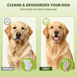 NEW Sealed, PawSono Pet Cleaning Deodorizing Glove Wipes