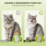 NEW Sealed, PawSono Pet Cleaning Deodorizing Glove Wipes