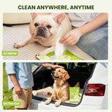 NEW Sealed, PawSono Pet Cleaning Deodorizing Glove Wipes