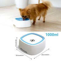 New in box! Pecoda Floating Water Bowl for Dogs Cats,1200 mL Splash-Free Pet Bowl, No Spill Dog Water Bowl, Anti-slip