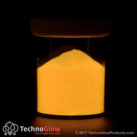 NEW TechnoGlow Pink to Gold Glow in the Dark & UV Powder - 2Oz! Mixes well with paint, resin, and epoxy  Will last 20 to 30 years