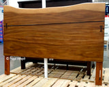 New in box! Amazing Pike & Main Live-Edge HEADBOARD with decorative dovetail joiner! Fits Full or Queen Size! Great Quality, Solid & Very Heavy!