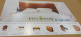 New in box! Amazing Pike & Main Live-Edge HEADBOARD with decorative dovetail joiner! Fits Full or Queen Size! Great Quality, Solid & Very Heavy!