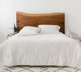 New in box! Amazing Pike & Main Live-Edge HEADBOARD with decorative dovetail joiner! Fits Full or Queen Size! Great Quality, Solid & Very Heavy!