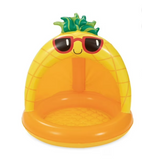NEW in Box! Play Day Pineapple Shade Pool, great for ages 1-3 Yrs! Soft Cushioned Base and ample shade to protect your little one's gentle skin!