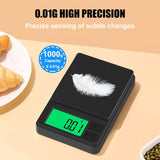 New Diyife Portable Pocket Scale [1kg x 0.01g] High Precision Digital Mini Scale with Cover, Small Scale with backlit LED Display and 7 Unit Conversions, Milligram Scale for Kitchens, Laboratorie, Jewelry