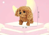 New Walking and Barking Dog Soft Toy Fantastic Puppy Battery Operated Walking Dog Jump Run Toy Kid (Jumping Dog) Best Birthday Gift for Boys and Girls (Poodle)