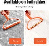 New DAN&DRE Portable Lint Remover for Clothes Blankets , Manual Fuzz Shaver Reusable Double Sided Lint Remover Brush - Make Your Fabric Look New