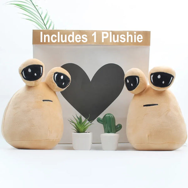 New Pou's Life Pou Plushie! Pou is here to remind us that it is okay to embrace our feelings.