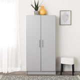 New in box! Prepac GES-3264 Elite 32" Storage Cabinet, Light Gray