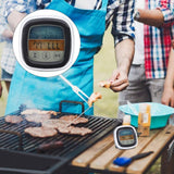 New Probe Digital Meat Thermometer for Cooking, Touchscreen Electronic Thermometer Digital BBQ Oven Cooking Meat Thermometer