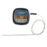 New Probe Digital Meat Thermometer for Cooking, Touchscreen Electronic Thermometer Digital BBQ Oven Cooking Meat Thermometer