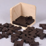 NEW 3D Wooden Puzzles IQ Toy! Test logic and creative minds with this cool yet simple brain teaser, great for teens & adults!