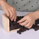 NEW 3D Wooden Puzzles IQ Toy! Test logic and creative minds with this cool yet simple brain teaser, great for teens & adults!