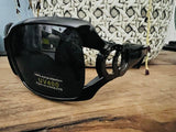 New Designer Rep. Sunglasses, 400 UV Protection! Stylish Gradient Lenses! PS45O7 Black