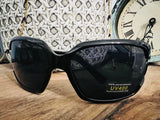 New Designer Rep. Sunglasses, 400 UV Protection! Stylish Gradient Lenses! PS45O7 Black