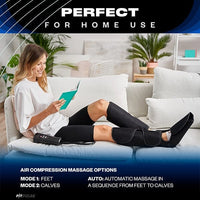 NEW Fitpulse Air Compression Lower Leg Massager | Medium Size