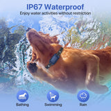 New PUMJAG Anti Bark Collar for Dogs, Humane Anti Bark Collar with 8 Sensitivities, Smart Waterproof Collar with Vibration Beep and Optional Shock, Rechargeable Anti Bark Collar