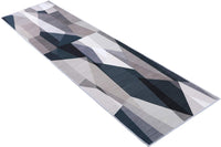 NEW Runner Rug for Hallway Area Rug Home Decor Carpet 2'7" x 10' Digital Printing with Non-Skid PVC Bottom for Kitchen Hallway Living Room, Retails $65+ Purples/Greys