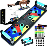 New MG Multi-Function Foldable Pushup Board, Muscle max Push Up Board for Floor, Fitness Strength &amp; Exercise Training Equipment for Home Workout