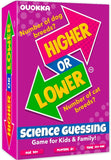 New QUOKKA Science Board Game for Kids 10-14 Year Olds - Family Card Game for Kids and Adults - Higher or Lower | Guess Fun Questions | Easy to Learn | 2 + Players - Challenge Game for Family Night