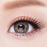 New Reusable Princess Pinky Radiance Grey [yearly] Coloured contact lenses Non prescription