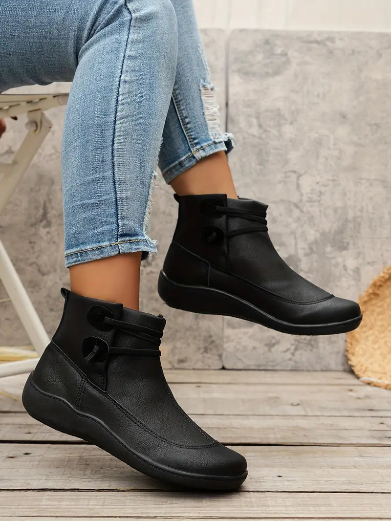 New Radinoo Women's Orthopedic waterproof slip on walking shoe, black ...