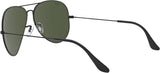 New Authentic Ray-Ban RB3026 Large Metal II Aviator Sunglasses Retails $207+