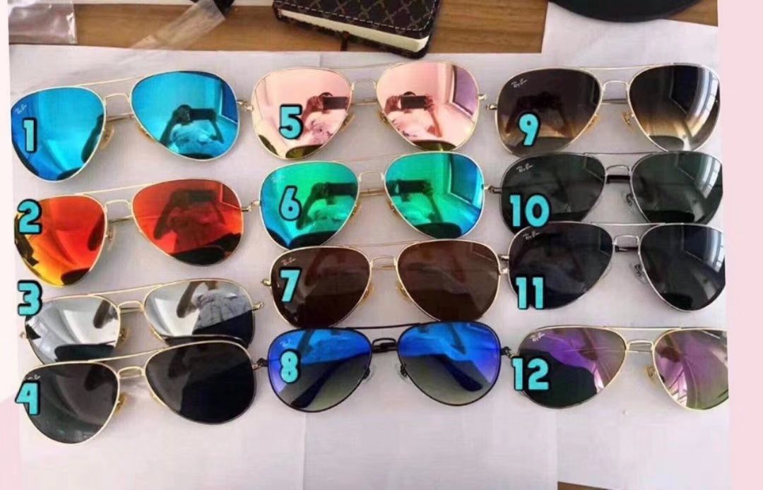 Ray-ban inspired sunglasses, in box price $38 Tax included