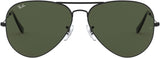 New Authentic Ray-Ban RB3026 Large Metal II Aviator Sunglasses Retails $207+