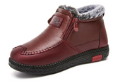 NEW Orthopedic Women Boots arch Support Warm Waterproof Ankle Boots, Red, Sz 7.5! These are the most comfortable boots you will ever own!