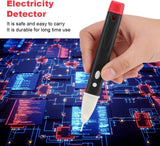 New Red Test Pencil Non Electricity Measurement Voltage Tester Electricity Detector with LED Light Electricity Voltage Tester