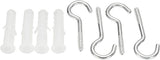 New Reed 4 Corners Post Bed Canopy Mosquito Net Fits all sizes Beds Bedding(White)