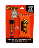 NEW Reese Flavoured Infused Lip Balm With Keychain Holder! Made With Natural Ingredients
