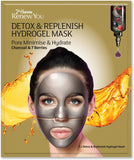 New 2 Pack 7th Heaven Renew You Detox Replenish Hydrogel Mask