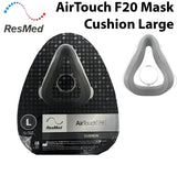 New Retails $80+ ResMed AirTouch F20 Cushion - Provides an Excellent Seal - Large. Package includes only the cushion and not the entire product