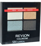 New Revlon ColorStay Quad Eyeshadow, 584 Surreal / 526 Romantic (Includes both quad eyeshadows)