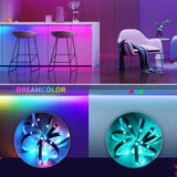 New RGB Strip Lights, LED Lights Home Decorate Energy Saving Safe USB Power Supply 5V with 3 Button Functions for Bedroom for Party etc 10 Meter