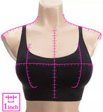 NEW Retails $46, Rhonda Shear + My Brands Lace Back Body Bra Black, Sz 3X