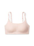 NEW Retails $46+ Rhonda Shear Womens Adjustable Strap Body Bra with Removable Pads,OURS IS ROSE SMOKE (shown in pics) NOT BEIGE, SZ L