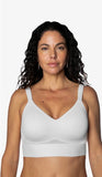 NEW Retails $68, Rhonda Shear Molded Cup Bra With Mesh Back, Grey, Sz M