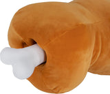 New Large Roffatide Anime One Piece Turkey Leg Plush Toy Pillows Luffy Favourite Chicken Drumstick Birthday Gifts Soft Back Cushion