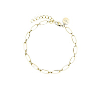 New Stamped Rosefield Bracelet "Oval Bracelet Gold" - JBOLG-J540 Retails $90+ Great for Mother's Day!