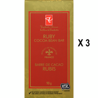 New 3 Pack PC Ruby Cocoa Bean Bar 90 g Retails $10.50+